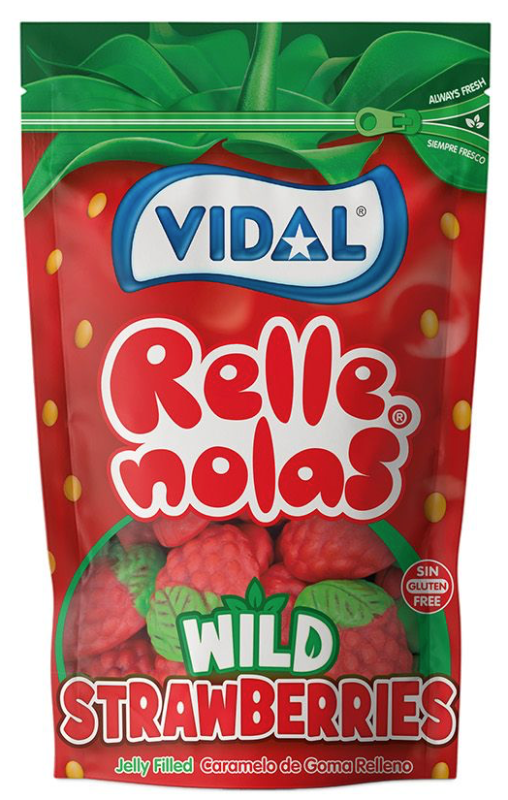 Fresas silvestres rell  B-180gr.