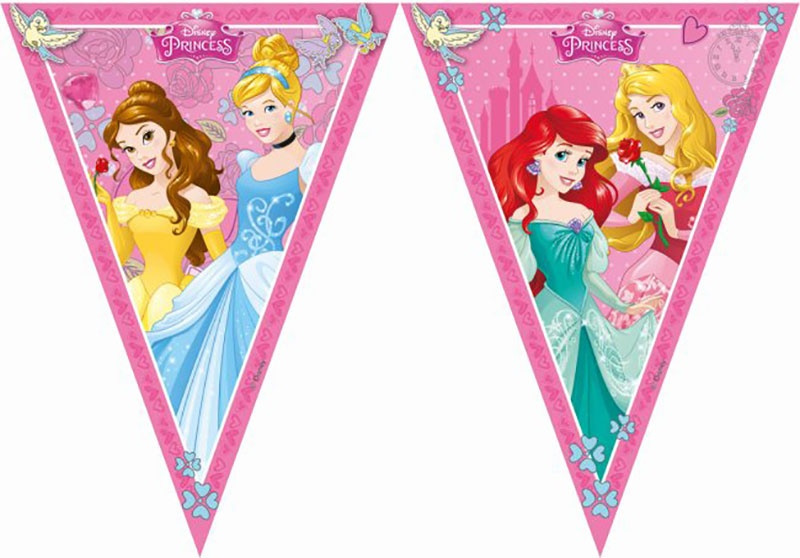 Guirnalda banderines Princesas