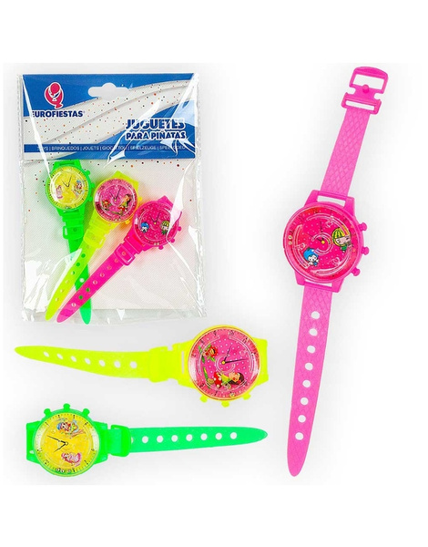 Juguetes para piñatas relojes