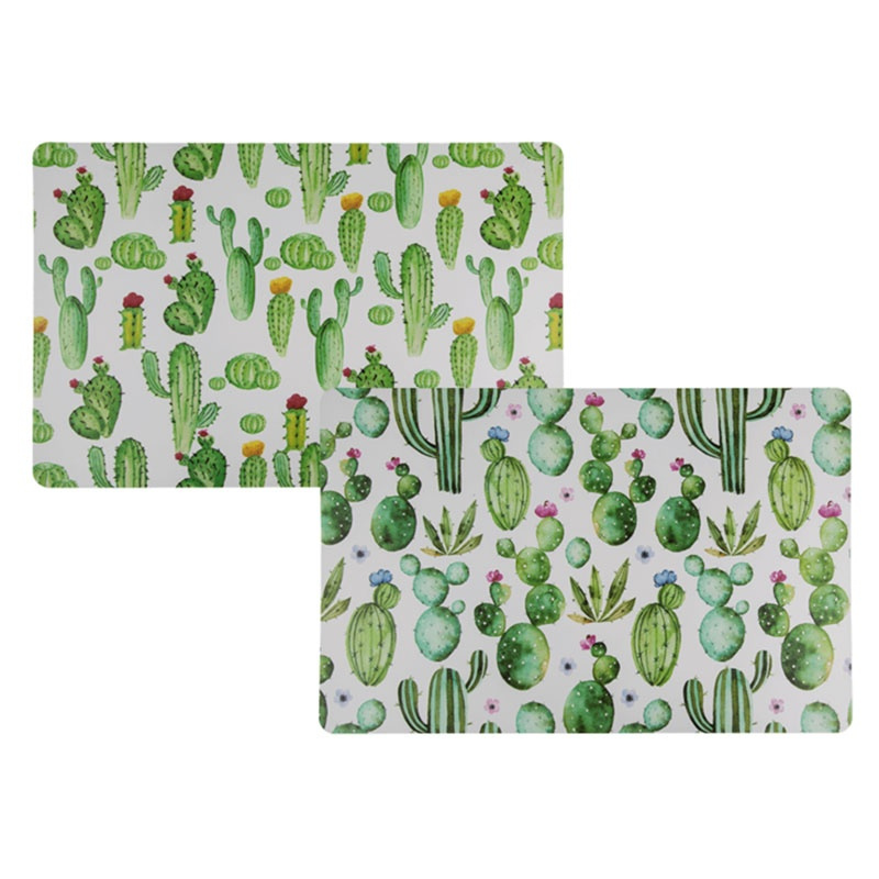 Set salvamanteles polipropileno Cactus