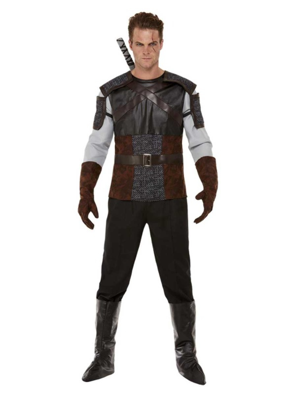 Disfraz cazador medieval adulto