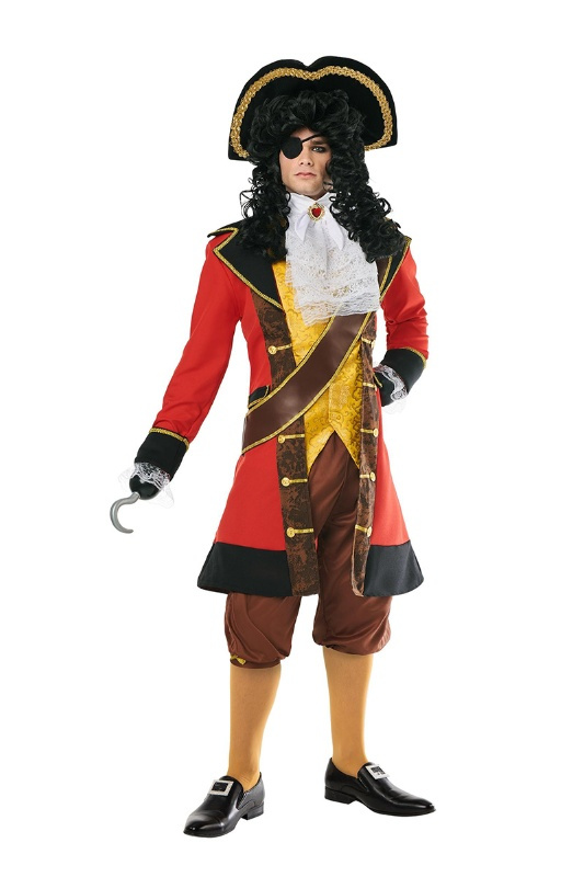 Disfraz Capitán Hook adulto
