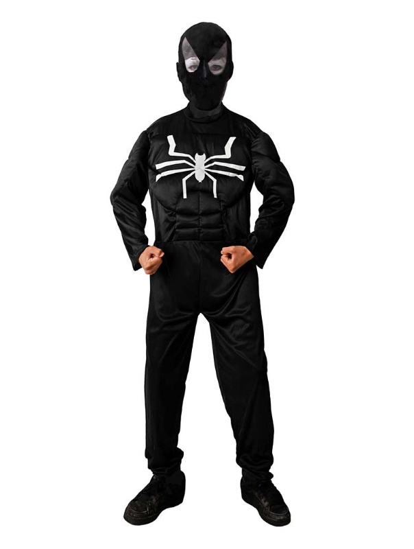 Disfraz hombre araña negro infantil