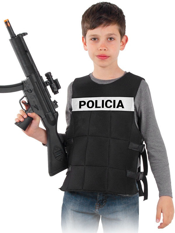 Chaleco policía antibalas infantil