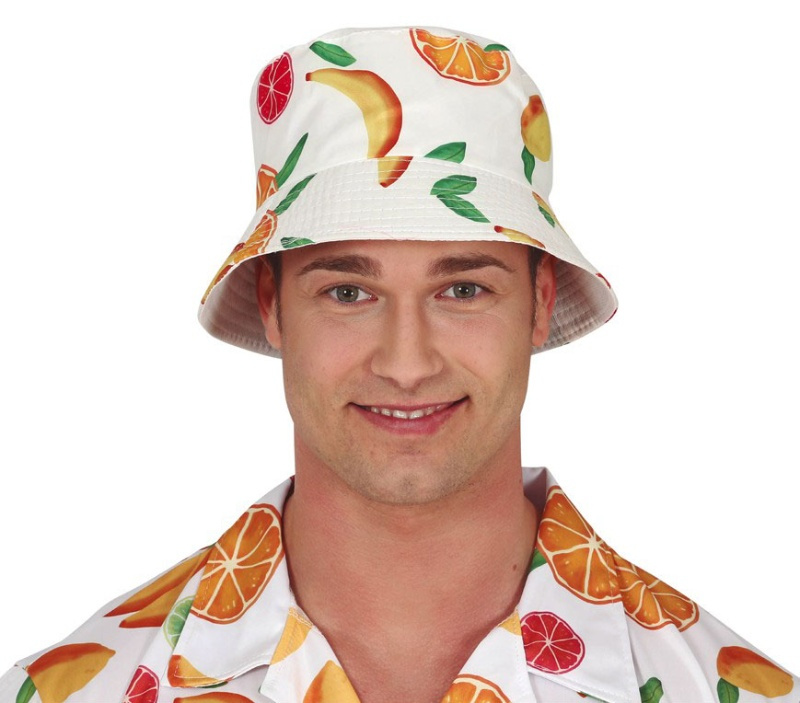 Gorro Hawaiano frutas