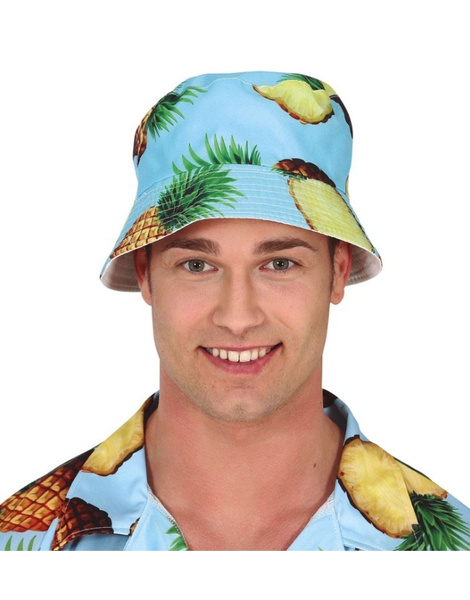 Gorro Hawaiano piñas T.unica
