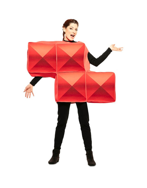 Disfraz Tetris rojo Z adulto