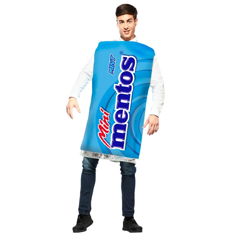 Disfraz Mentos Mint caramelos adulto