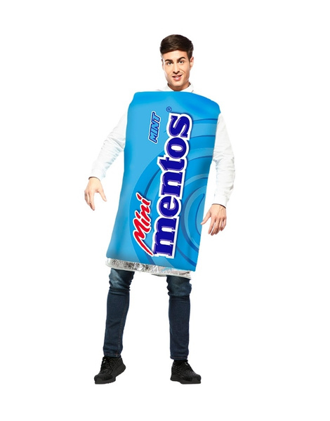 Disfraz Mentos Mint caramelos adulto