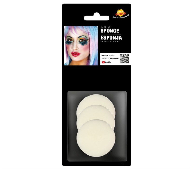 Blister 3 esponjas maquillajes