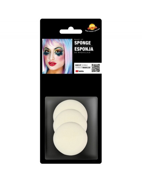 Blister 3 esponjas maquillajes