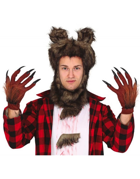 Guantes hombre lobo con garras