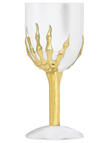 Copa esqueleto para beber 18 cms.