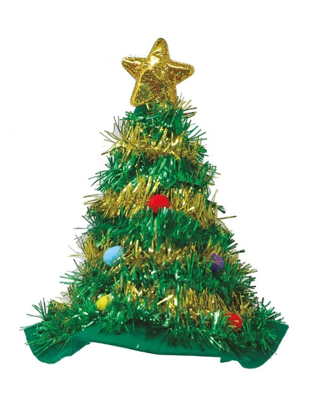 Gorro árbol navideño