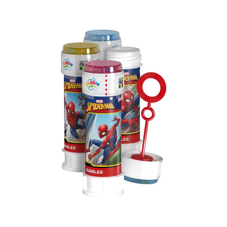 Tubo pompas jabón 60 ml. Spiderman