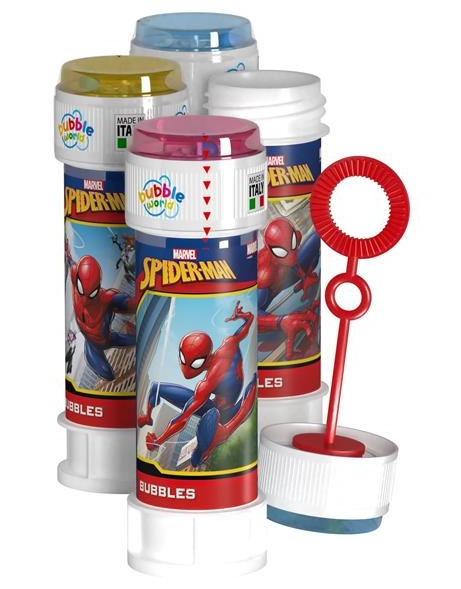 Tubo pompas jabón 60 ml. Spiderman