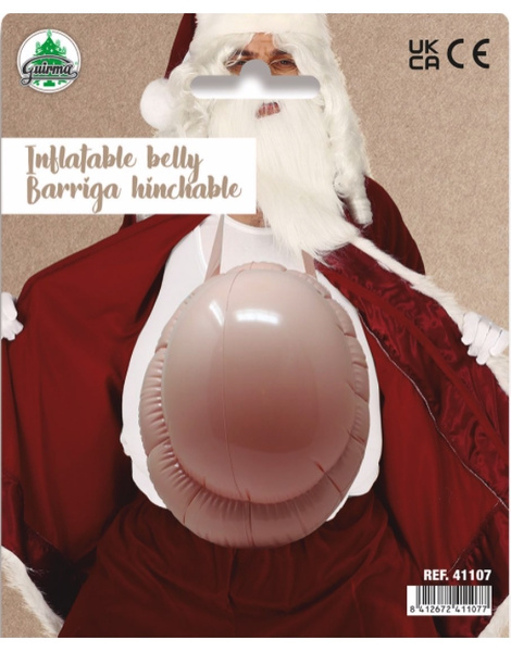 Barriga papa noel hinchable