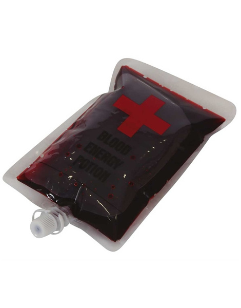 Bolsa medica con sangre 200 ml.