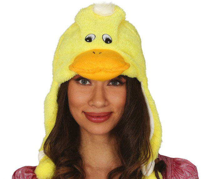 Gorro patito amarillo