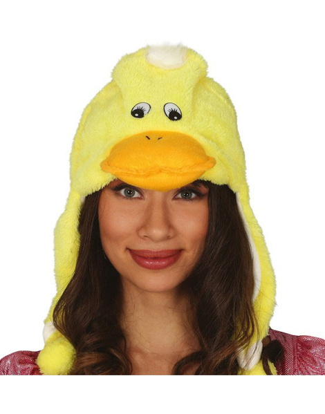 Gorro patito amarillo