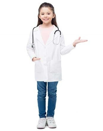 Disfraz Bata médico infantil