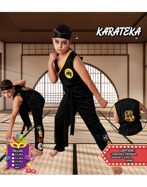 Disfraz Karate Kid infantil