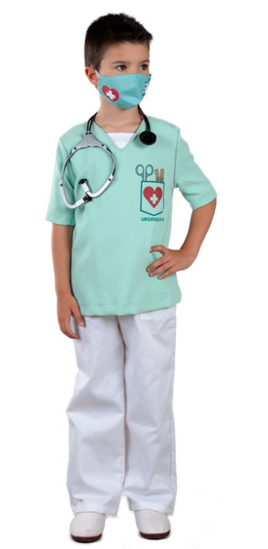 Disfraz Médico urgencia infantil y bebés
