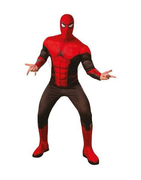 Víspera de Todos los Santos Soltero Guerrero Disfraz Spiderman 3 Deluxe adulto
