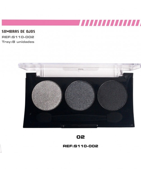 Sombra de ojos 3 colores