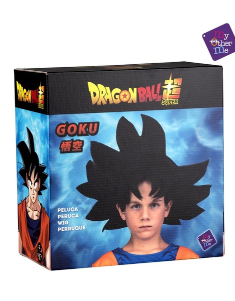 Peluca Goku infantil licencia