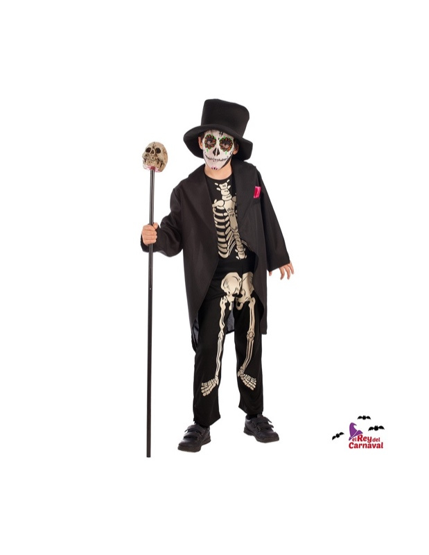 Disfraz Señor Esqueleto infantil