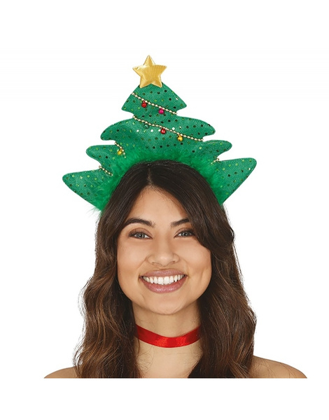 Diadema árbol navidad Diadema árbol navidad