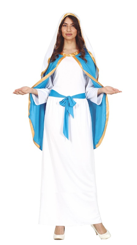Disfraz Virgen María para mujer T.L