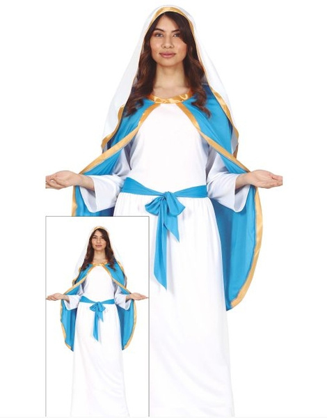 Disfraz Virgen María para mujer T.L
