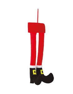 Decoracion piernas papa noel 50 cms.