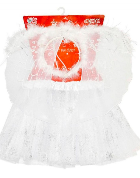 Conjunto angelito :Tutu + alas infantil