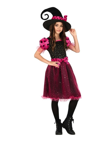 Disfraz Pink Witch para niña