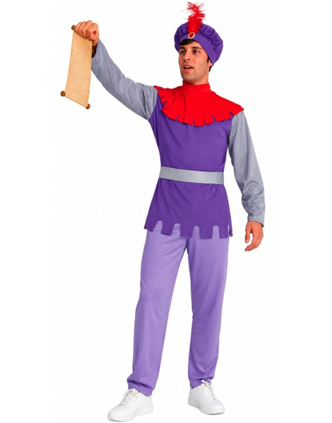 Disfraz mensajero medieval adulto