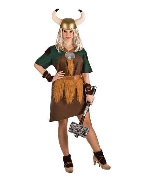 Disfraz Vikinga mujer T.M