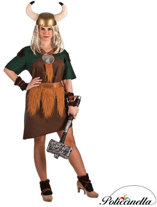 Disfraz Vikinga mujer T.M