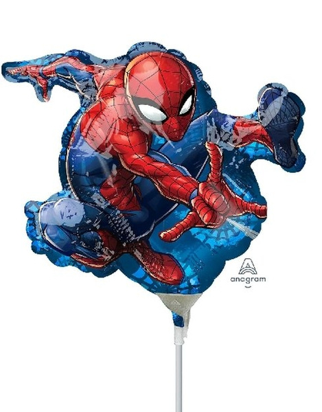Globo Mini Spider-man 17x25 cms.