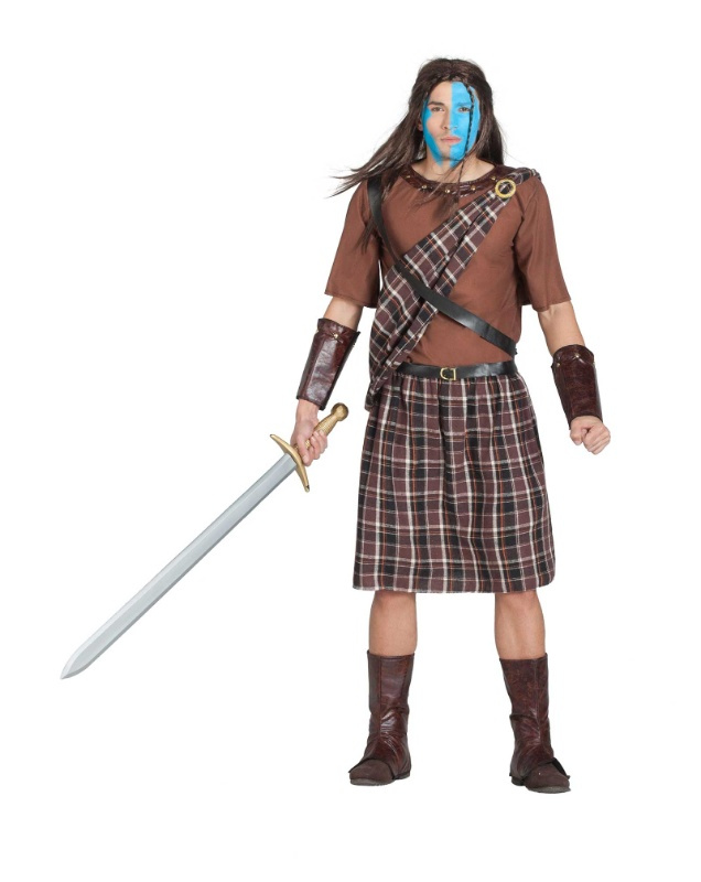 Disfraz Braveheart adulto