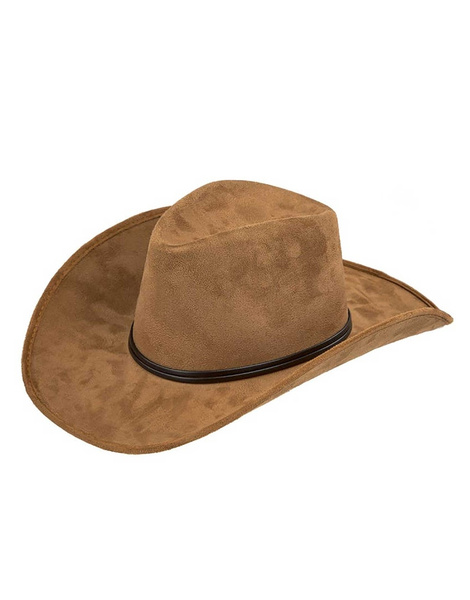 Sombrero vaquero marrón lux