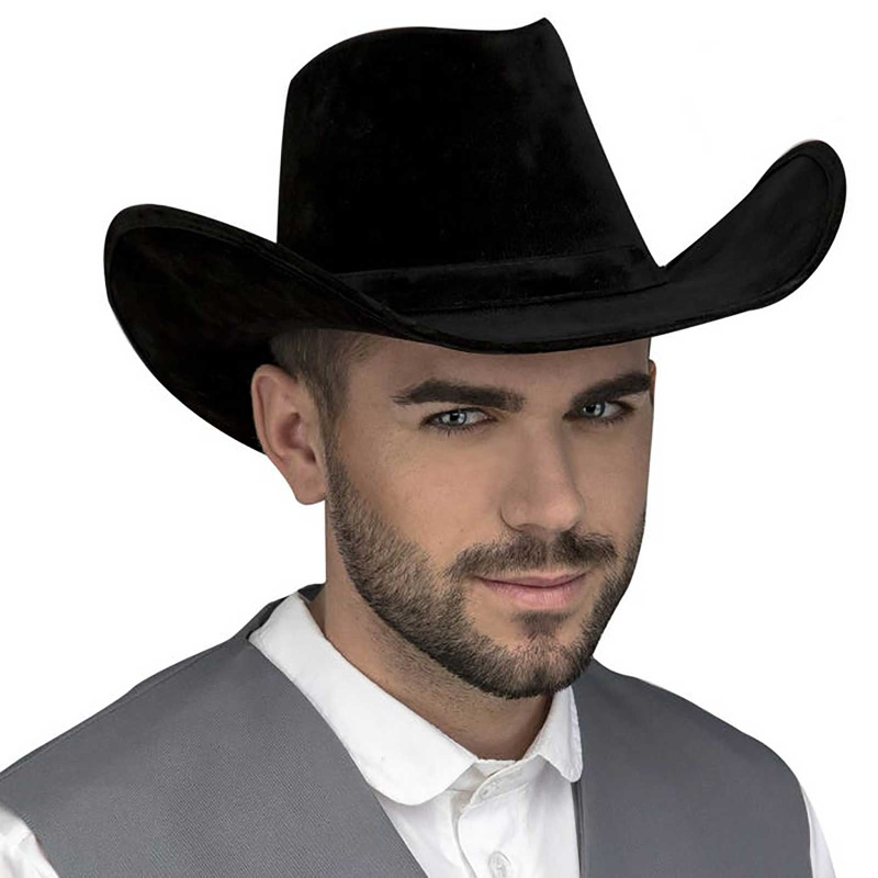 Sombrero Vaquero negro adulto