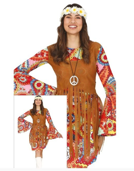 Disfraz Hippie para mujer