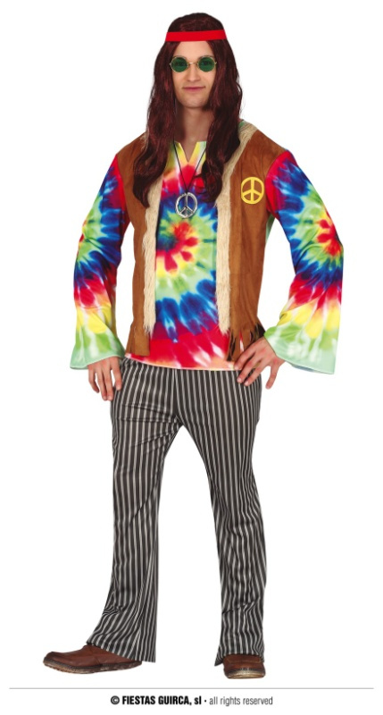 Disfraz Hippie para hombre