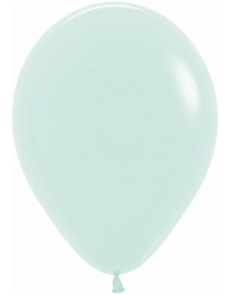 Bolsa 50 Globos Pastel Verde 30 cms.