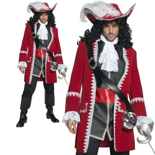 Disfraz Capitán Pirata deluxe adulto