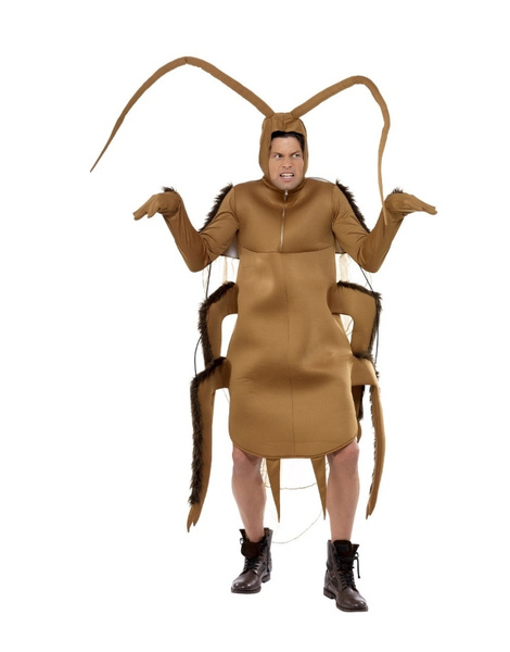 Disfraz Cucaracha marrón para adulto T.U