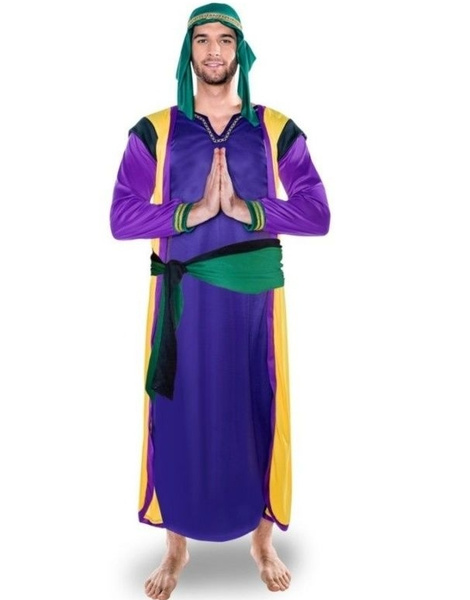 Disfraz Arabe púrpura adulto